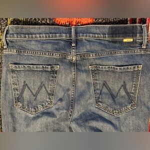 Mother The Weekender Midrise Flared Jeans size 31